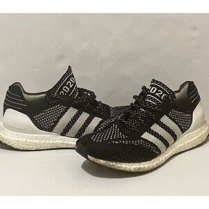 Adidas Ultra Boost DNA 2020 Primeknit Men's Size 8.5 Running Shoes Black White